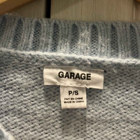 Garage Knit Cropped Sweater - Picture 2 of 3